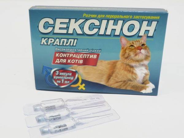 контрацептив для котов