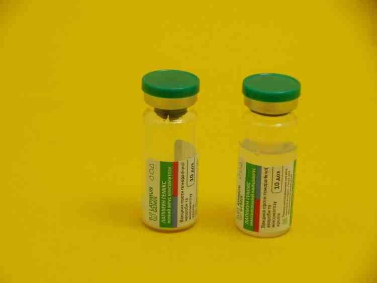 Лапимун Гемикс вакцина против геморрагической болезни и миксоматоза кроликов