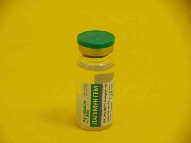 Лапимун Гем вакцина против геморрагической болезни кроликов