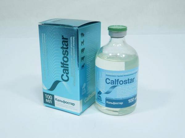Кальфостар, ветеринарный препарат, содержащий кальций