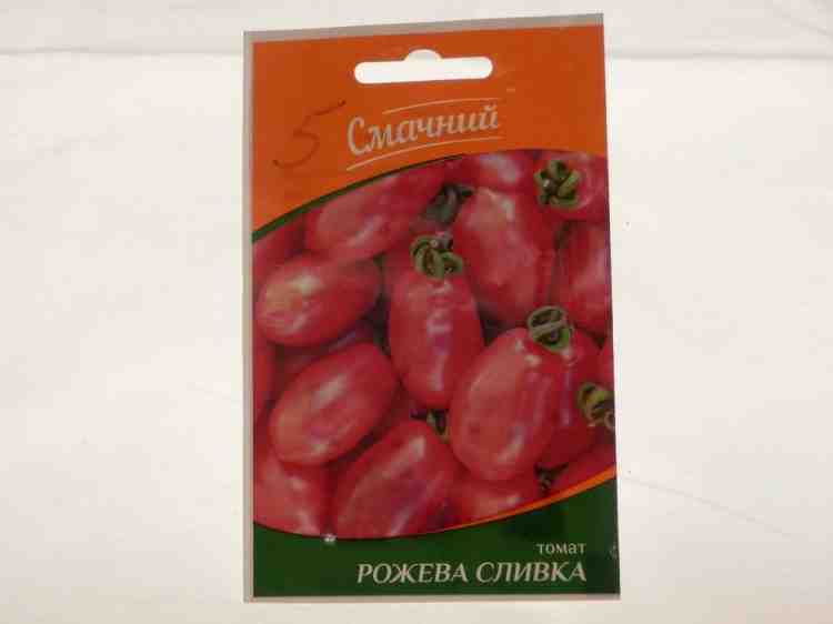 Семена томатов Розовая Сливка