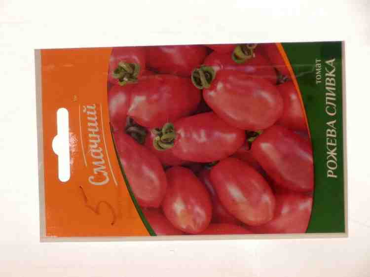 Семена томатов Розовая Сливка
