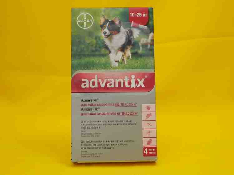 Адвантикс Advantix для собак 