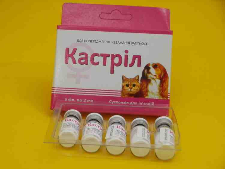 Кастрил Контрацептив для кошек и сук