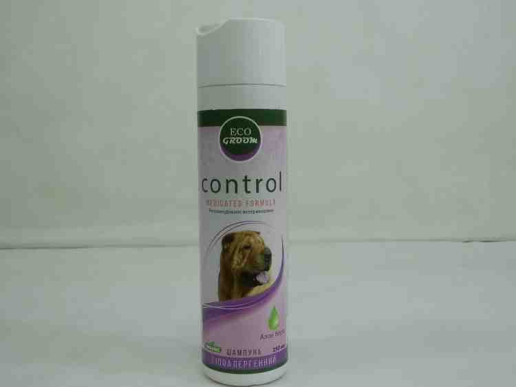 Шампунь гипоаллергенный для собак и кошек EcoGroom Control c Алоэ Вера 250 мл