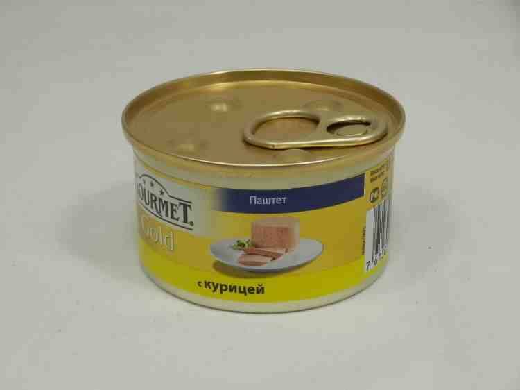 Gourmet Gold (Гурмет Голд) консервы для кошек паштет с курицей