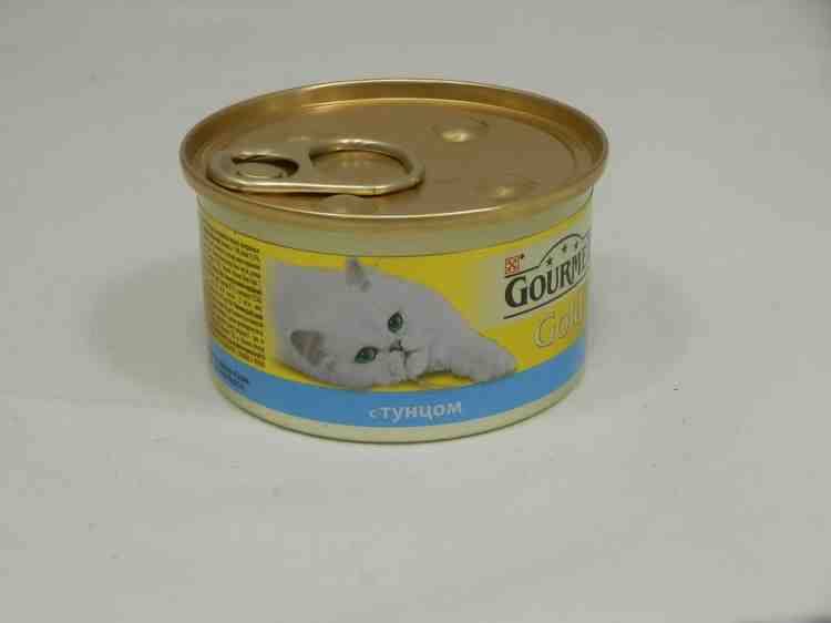 Gourmet Gold (Гурмет Голд) консервы для кошек Паштет с тунцом